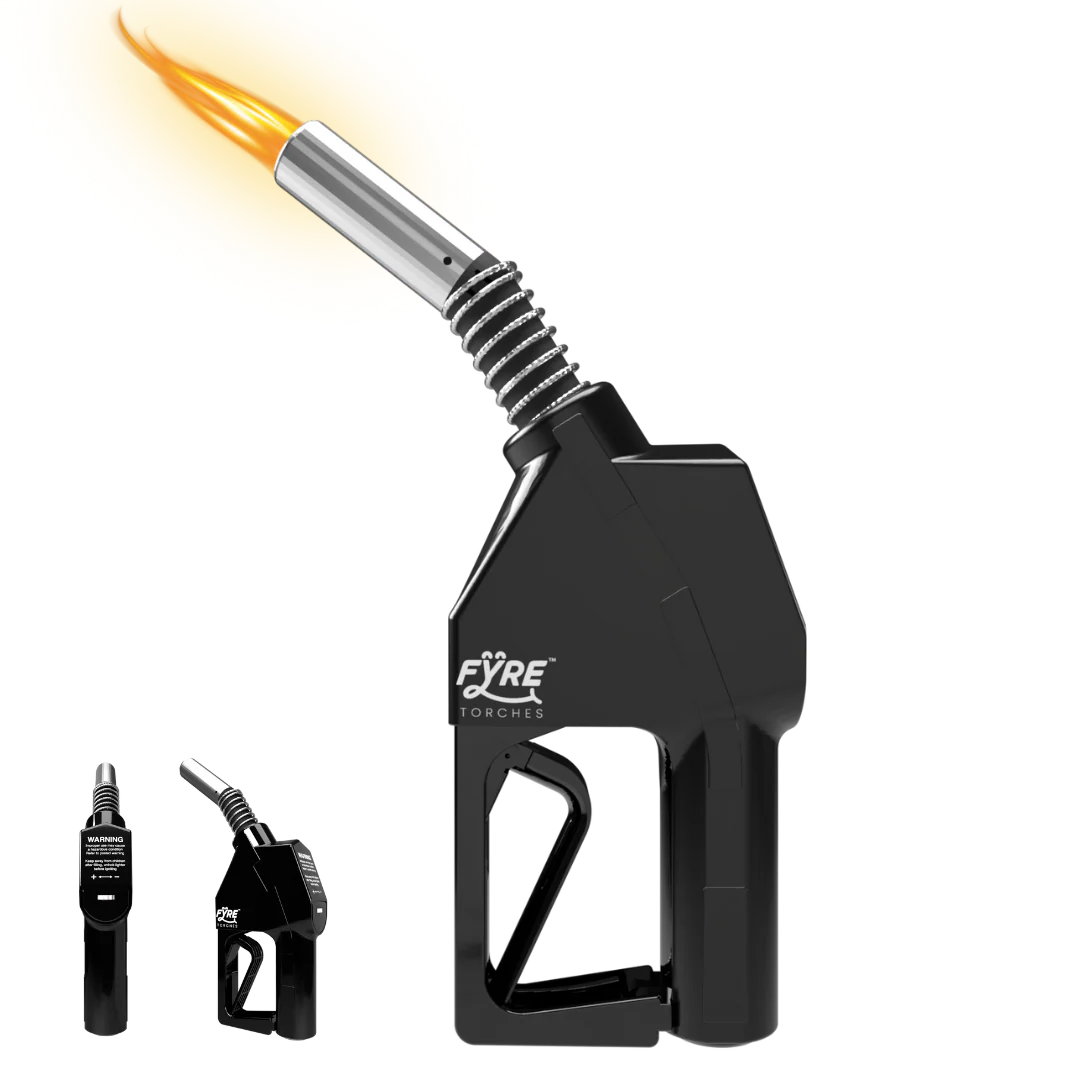 "Gas Pump" Shaped Torch Refillable and Adjustable Flame - Image 5