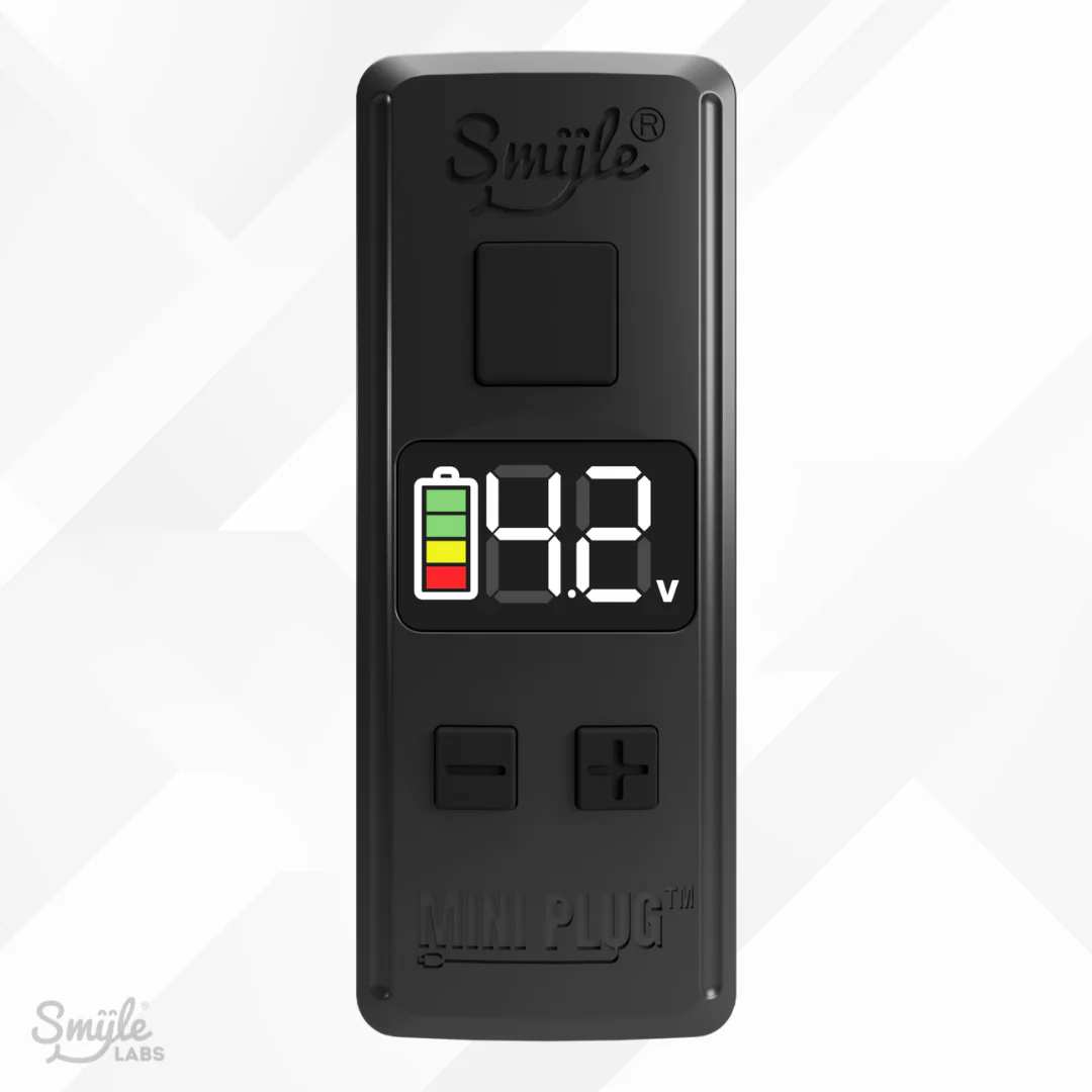 Mini Plug 510 Cart Battery with Built-in USB-C Cable, Adjustable Voltage, LED Display - Image 8