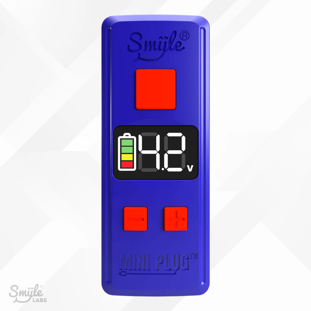Mini Plug 510 Cart Battery with Built-in USB-C Cable, Adjustable Voltage, LED Display - Image 9