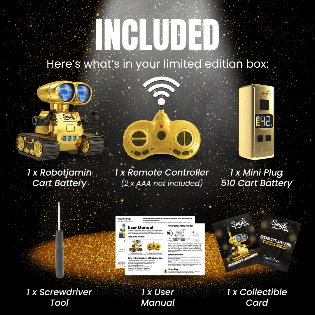 Robotjamin Cart Battery + Remote Controller by Smyle Labs (Limited Edition) - Image 7
